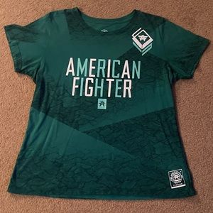 Ladies XL American Fighter tee